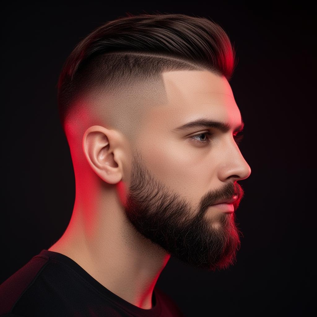 Modern erkek saç modeli